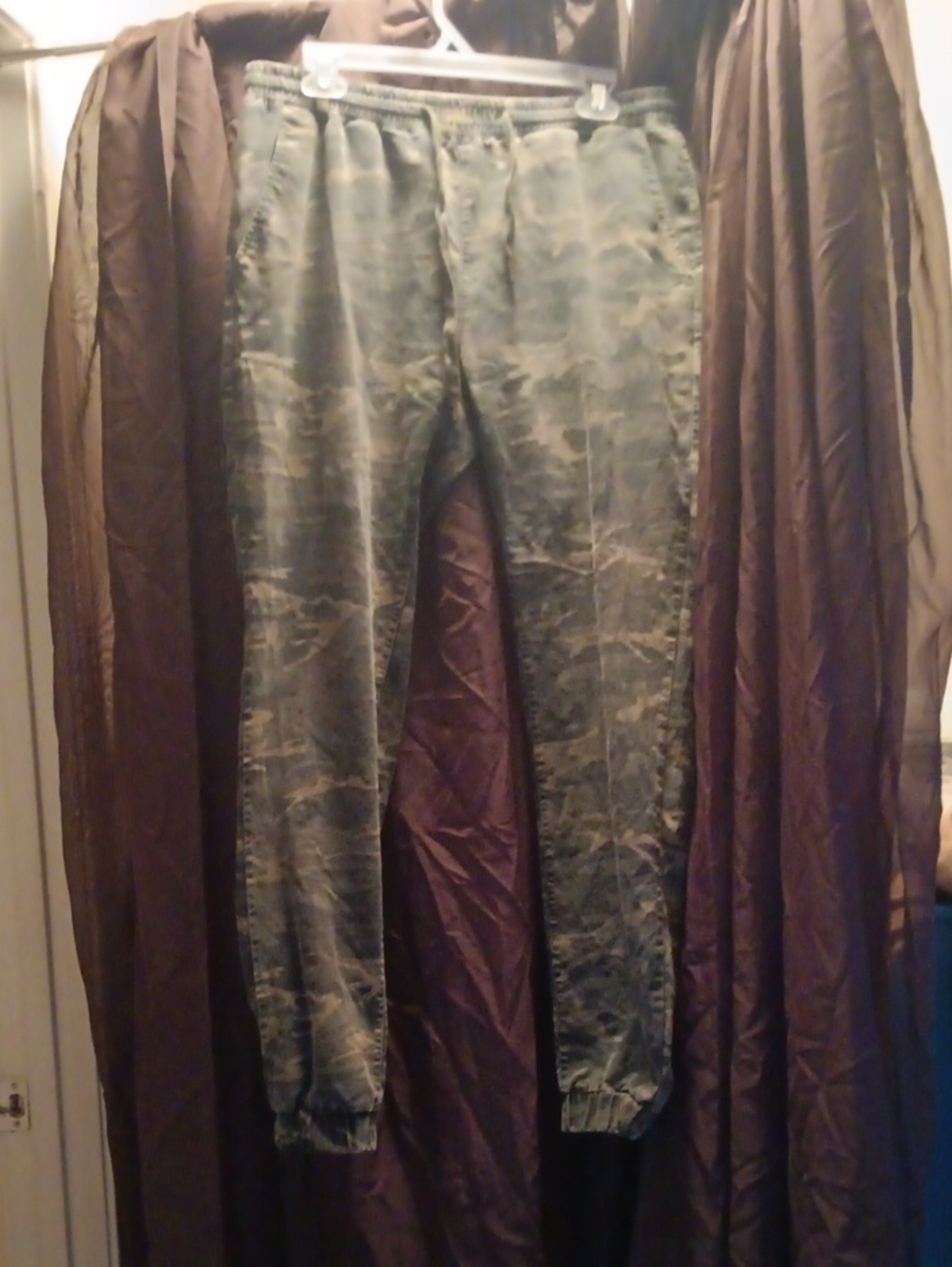Jogger Style Camo Pants